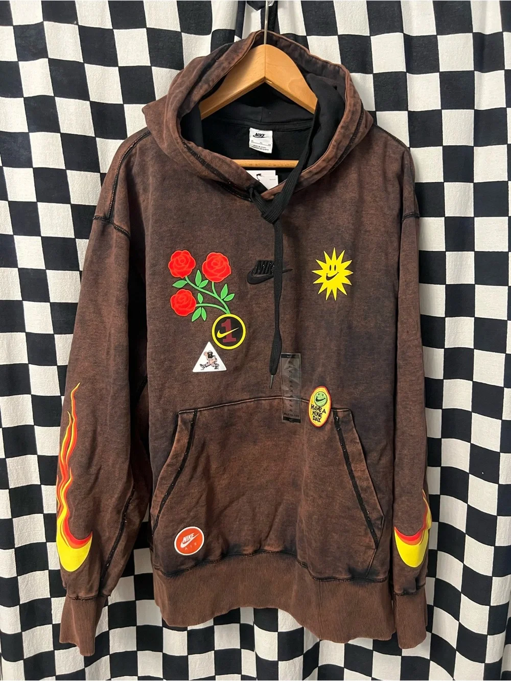 Nike Sportswear Pullover Hoodie Game Brown Have A NikeDay